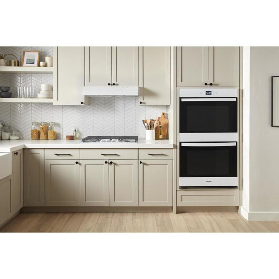 Whirlpool® 30" Range Hood with Dishwasher-Safe Full-Width Grease Filters WVU17UC0JW
