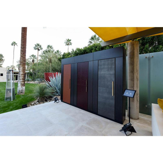 Cognac 24" Cuts By JennAir Leather Panel COGNAC24L