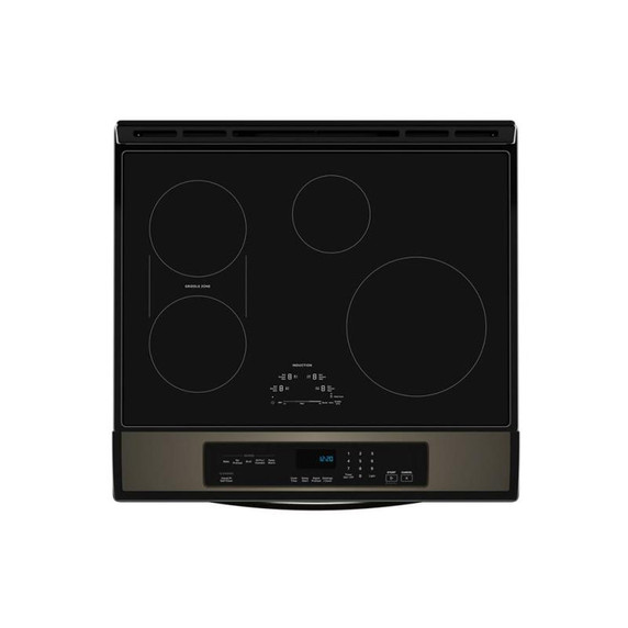 Whirlpool® 30-inch Induction Range with No Preheat Air Fry WSIS5030RV Whirlpool® 30-inch Induction Range with No Preheat Air Fry WSIS5030RV