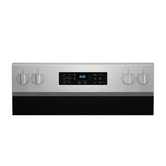 Whirlpool® 30-inch Energy Star Electric Range with Air Cooking Technology, No Preheat Air Fry and Air Baking and Self Clean YWFES5030RZ