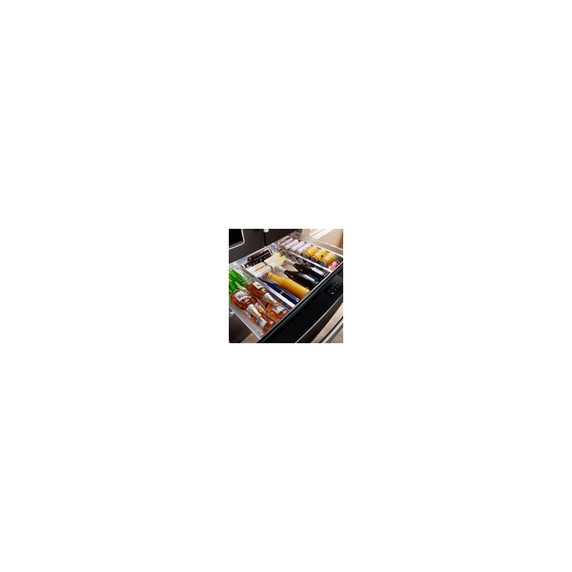 Kitchenaid® 26.2 Cu. Ft. Multi-Door French Door Refrigerator with Platinum Interior KRMF536RBS