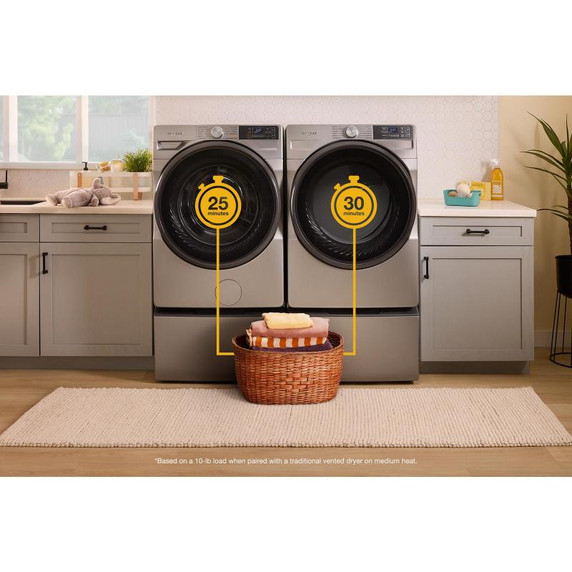 Whirlpool® 7.4 cu. ft. Smart Front Load ENERGY STAR® Certified Gas Dryer with Steam Capabilities WGD6720RR