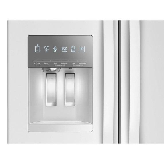 Whirlpool® 36-Inch Wide French Door Bottom Mount Refrigerator - 25 cu. ft. WRFF3436RW