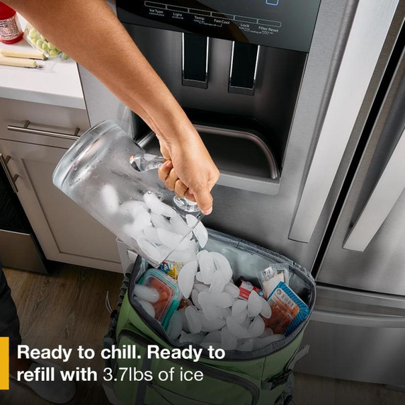 Whirlpool® 36-Inch Wide French Door Bottom Mount Refrigerator - 25 cu. ft. WRFF3436RW