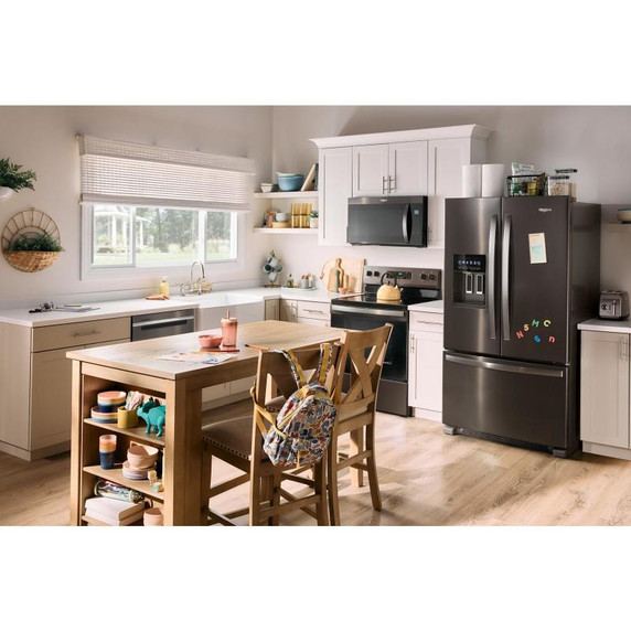 Whirlpool® 36-Inch Wide French Door Bottom Mount Refrigerator - 25 cu. ft. WRFF3436RV