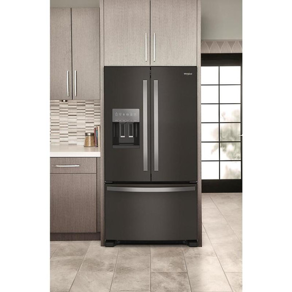 Whirlpool® 36-Inch Wide French Door Bottom Mount Refrigerator - 25 cu. ft. WRFF3436RV