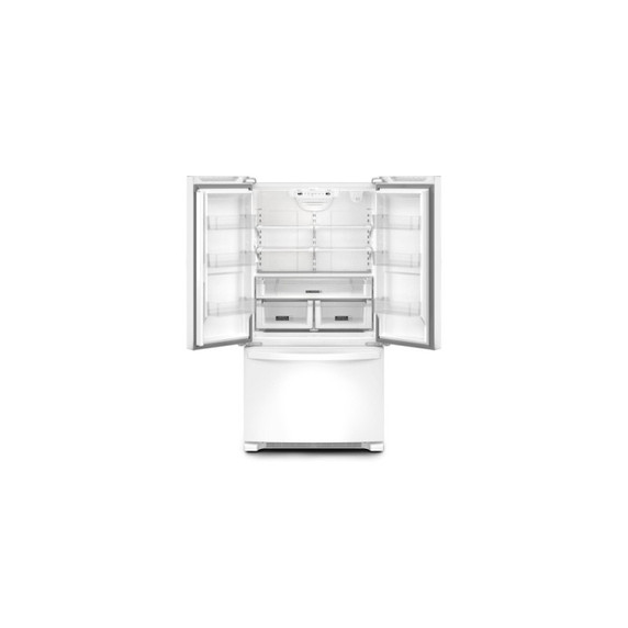 Whirlpool® 36-Inch Wide Counter-Depth French Door Bottom Mount Refrigerator - 20 cu. ft. WRFC2036RW