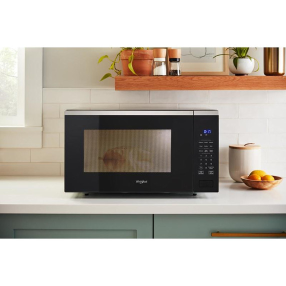 Whirlpool® 1.6 cu. ft. Sensor Cooking Microwave YWMCS7022RS Whirlpool® 1.6 cu. ft. Sensor Cooking Microwave YWMCS7022RS