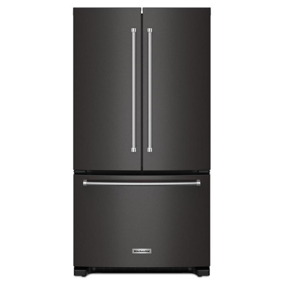 Kitchenaid® 20 cu. ft. 36-Inch Width Counter-Depth French Door Refrigerator with Interior Dispense KRFC136RBS