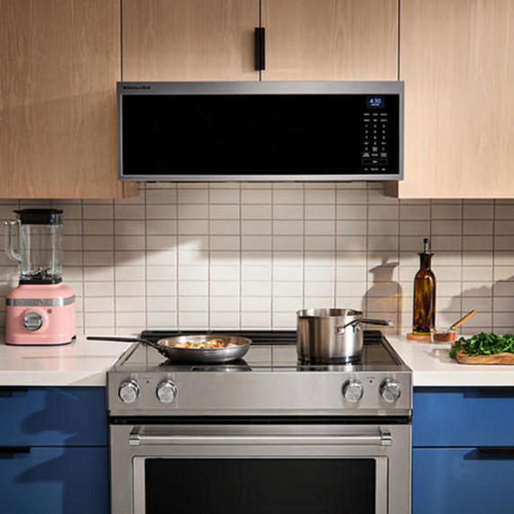 Kitchenaid® Smart Low Profile Microwave Hood Combination with Dual Fan Ventilation YKMML550RPS