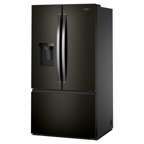Whirlpool® 36-Inch French Door Refrigerator with In-Door Water and Ice Maker - 30 cu. ft. WRFF3536SV