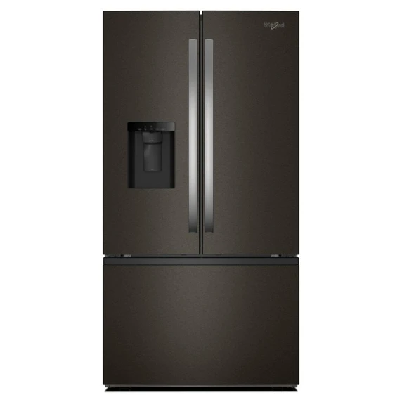 Whirlpool® 36-Inch French Door Refrigerator with In-Door Water and Ice Maker - 30 cu. ft. WRFF3536SV