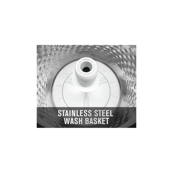 Maytag® Top Load Washer with Deep Fill - 4.4 cu. ft. MVW4005SW Maytag® Top Load Washer with Deep Fill - 4.4 cu. ft. MVW4005SW