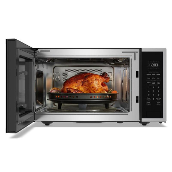 KitchenAid® 1.5 Cu. Ft. Countertop Microwave with Air Fry Function KMCS522SPS