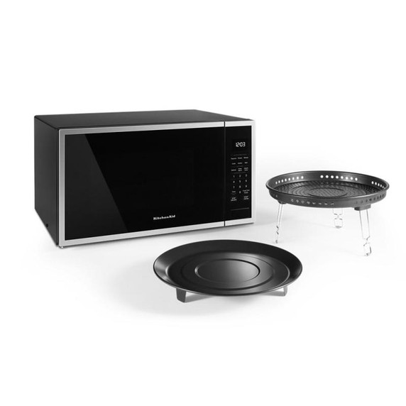 KitchenAid® 1.5 Cu. Ft. Countertop Microwave with Air Fry Function</b> KMCS522SPS KitchenAid® 1.5 Cu. Ft. Countertop Microwave with Air Fry Function</b> KMCS522SPS