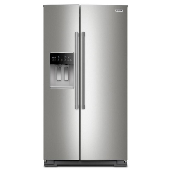 Maytag® 36-inch Wide Full-Depth Side-by-Side Refrigerator with Arctic Blue Interior - 28.3 Cu. Ft. MRSF6636RZ