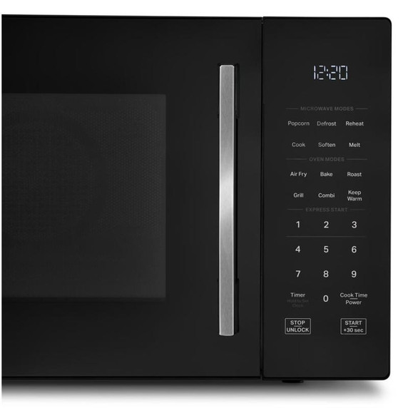Whirlpool® 1.0 cu. ft. Black All-In-One Multifunctional Countertop Microwave With Air Fry - 900 watt WMCS5522RB