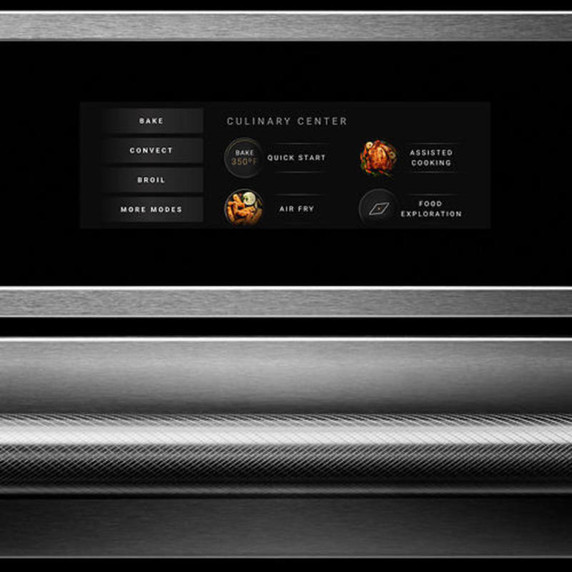 Jennair® NOIR™ 30" Double Wall Oven with V2™ Vertical Dual-Fan True Convection with Advanced Temperature Precision JOEDC730RM