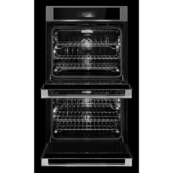 Jennair® RISE™ 30" Double Wall Oven with V2™ Vertical Dual-Fan True Convection with Advanced Temperature Precision JOEDC730RL