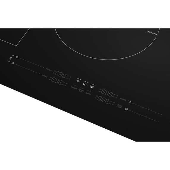 Whirlpool® 30" Intelligent Induction Cooktop with Temp Cook™ Technology and WipeClean™ Coating WCIT7530SB