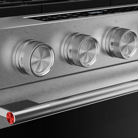 Kitchenaid® 5.0 Cu. Ft. Smart Slide-in Gas Range with Convection Cooking Modes KSGS330SPS