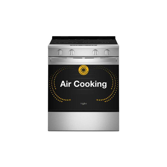 Whirlpool® 30-inch Electric Range with Air Cooking Technology YWSES5030SZ