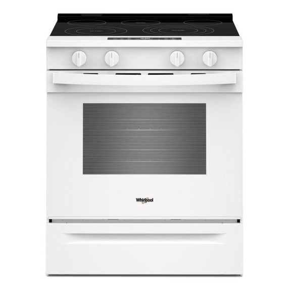 Whirlpool® 30-inch Electric Smart Range with Fan Convection Air Cooking Technology YWSES5030SW