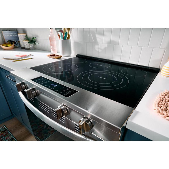 Whirlpool® 30-inch Electric Range with Air Cooking Technology YWSES5030SV