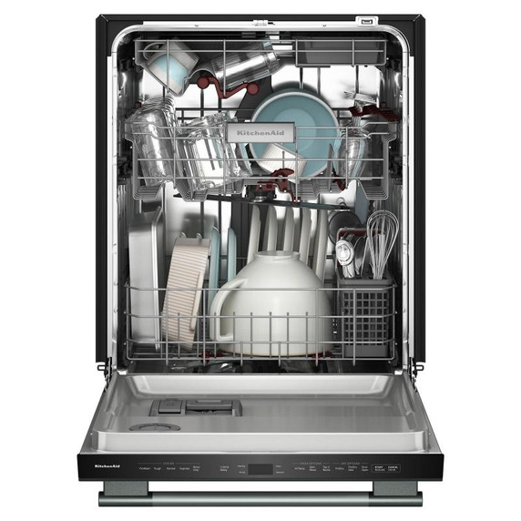 Kitchenaid® 360° Max Jets™ Third Rack Dishwasher with Advanced ProDry™ System and Ultra-bright LED Lighting, 44 dBA KDTS724SJP