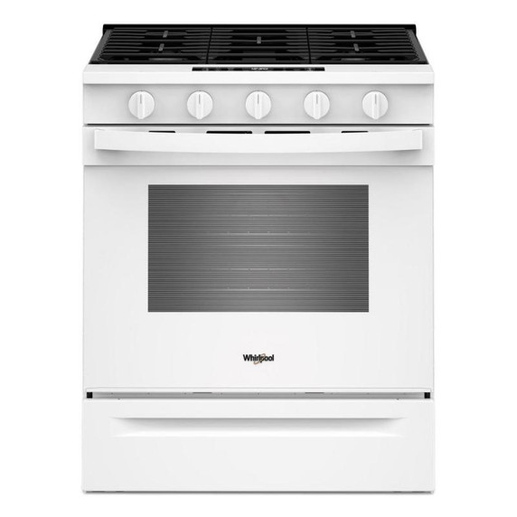 Whirlpool® 30-inch Gas Range with Air Cooking Technology WSGS5030SW