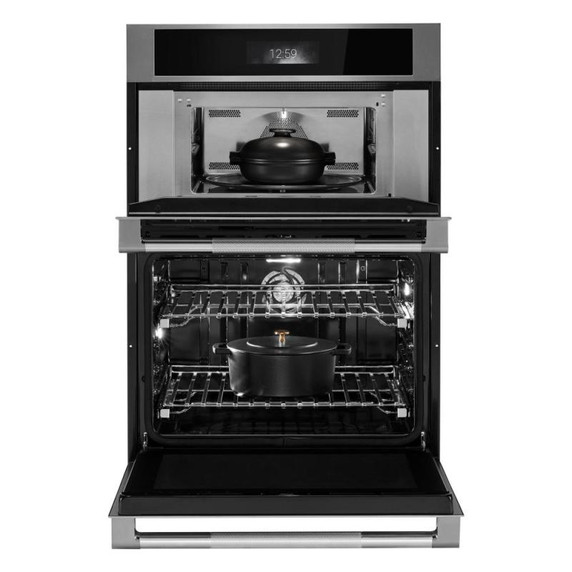 Jennair® RISE™ Microwave Combination Wall Oven with V2™ Vertical Dual-Fan True Convection with Advanced Temperature Precision JOECC730RL