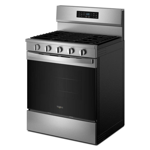 Whirlpool® 30-inch Gas Range with Air Cooking Technology WFGS5730SZ