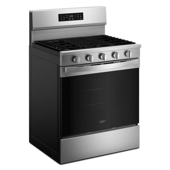 Whirlpool® 30-inch Gas Range with Air Cooking Technology WFGS5730SZ