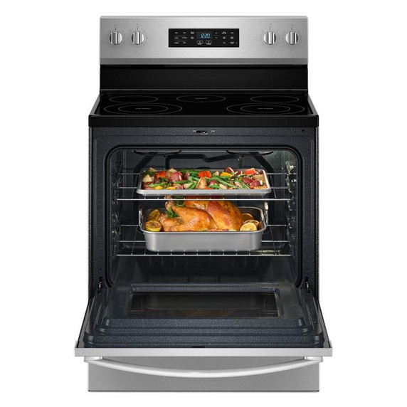 Whirlpool® 30-inch Electric Range with Air Cooking Technology YWFES4530SZ
