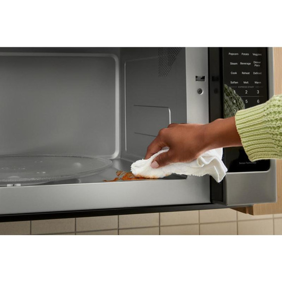 KitchenAid® 2.1 Cu. Ft. Over-the-Range Microwave Hood with a Handle YKMMS330SPS KitchenAid® 2.1 Cu. Ft. Over-the-Range Microwave Hood with a Handle YKMMS330SPS