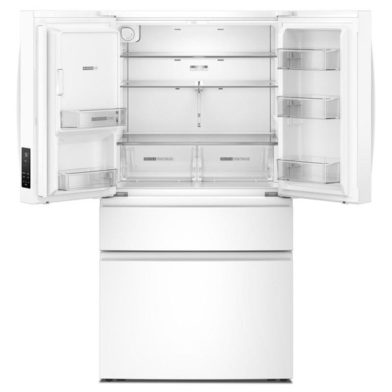 Whirlpool® 29 Cu. Ft. Family-Sized Capacity French door refrigerator with Flexible Temperature Drawer WRMF3636SW Whirlpool® 29 Cu. Ft. Family-Sized Capacity French door refrigerator with Flexible Temperature Drawer WRMF3636SW