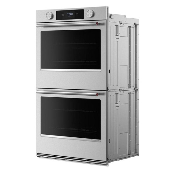 Kitchenaid® Smart Double Wall Oven with  Assisted Cooking Modes KOED727SPS