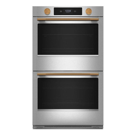 Kitchenaid® Smart Double Wall Oven with Assisted Cooking Modes KOED730SPS