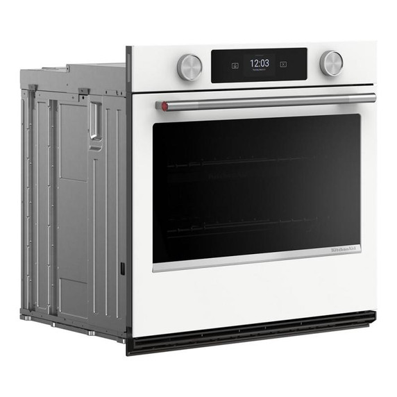 Kitchenaid® Smart Single Wall Oven with Assisted Cooking Modes KOES730SWH