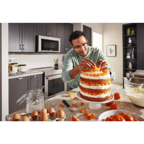 Kitchenaid® 30-Inch 4-Element Induction Convection Front Control Range with Baking Drawer KSIB900ESS