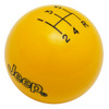 Yellow knob with Black graphics