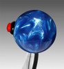 Blue Pearl Shift Knob with Line Lock / Nitrous Button