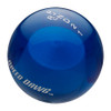 Transparent Blue Shift Knob with Engraved Shift Pattern & Logos