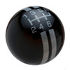 Black / Pearl Gray Rally Stripe Shift Knob