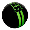 Black / Gotta Have It Green Rally Stripe Shift Knob