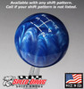 Blue Pearl Shift Knob with Engraved Shift Pattern