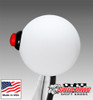 White Shift Knob with Line Lock / Nitrous Button