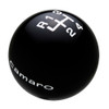 Black knob with White graphics