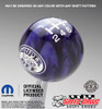 Super Bee Shift Knob Purple Pearl with White graphics