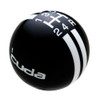 Black knob with White graphics